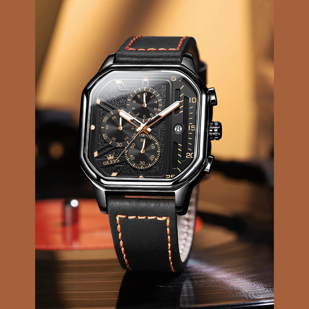 Lunar Obsidian Watch