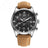 Black - Brown Leather