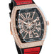 Black - Rose Gold - Red