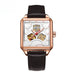 White - Rose Gold - Black