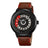 Black - Brown Leather