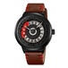 Black - Brown Leather