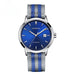 Blue - Silver - Stripe
