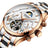 White - Rose Gold - Silver Steel