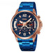 Blue - Rose Gold