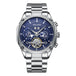 Blue - Silver Steel