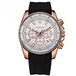 White - Rose Gold - Black