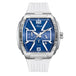 Blue - Silver - White