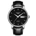 Black - Silver - Black Leather