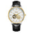 White - Gold - Silver - Black Leather