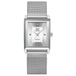 White - Silver Mesh