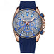 Gray - Rose Gold - Blue