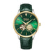 Green - Gold - Silver - Green Leather