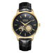 Black - Gold - Black Leather