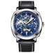 Blue - Silver - Black