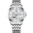 White - Silver