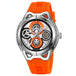Silver - Orange