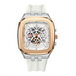 White - Rose Gold