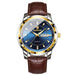 Blue - Gold - Brown