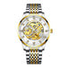 White - Gold - Silver Steel