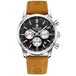 Black - Silver - Brown Leather