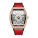 White - Rose Gold - Red