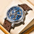 Blue - Silver - Brown