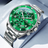 Green - Silver