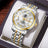 White - Gold - Silver