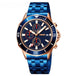 Blue - Rose Gold