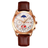 White - Rose Gold - Brown