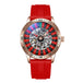 Rose Gold - Red Silicon