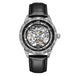 Silver - Black - Leather