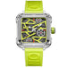 Silver - Yellow Green