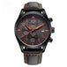 Red - Black Leather