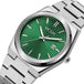 Green - Silver