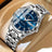 Blue - Silver