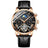 Black - Rose Gold Leather
