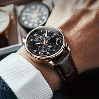 Noir Elegance Watch