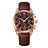 Brown - Rose Gold - Brown Strap