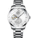 White - Silver