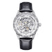 White - Silver - Black - Leather