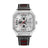 White - Silver - Black Leather