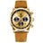 Gold - Brown Leather