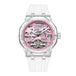Pink - Silver - White