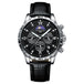 Black - Silver - Leather