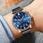 Blue - Rose Gold - Black