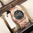 Black - Rose Gold