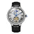 White - Silver Leather