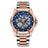 Blue - Rose Gold - Silver Steel